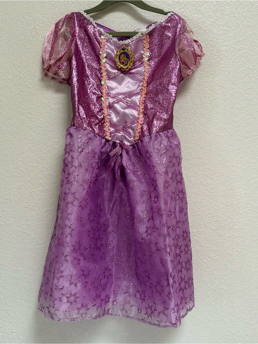 Loungefly Girls Lavender Purple Sparkle Princess Dress